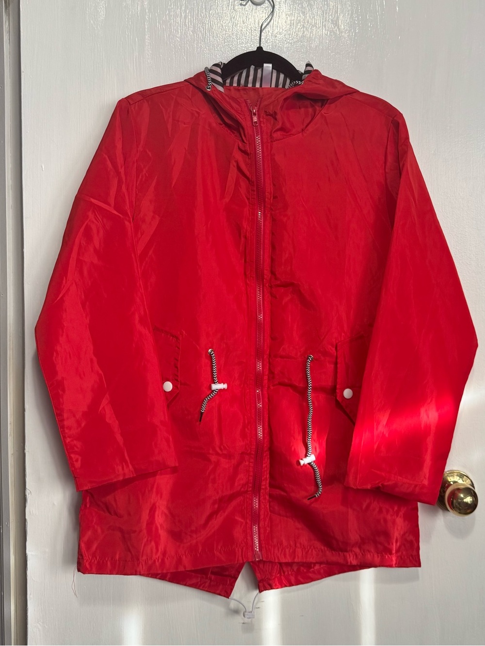 Red Windbreaker